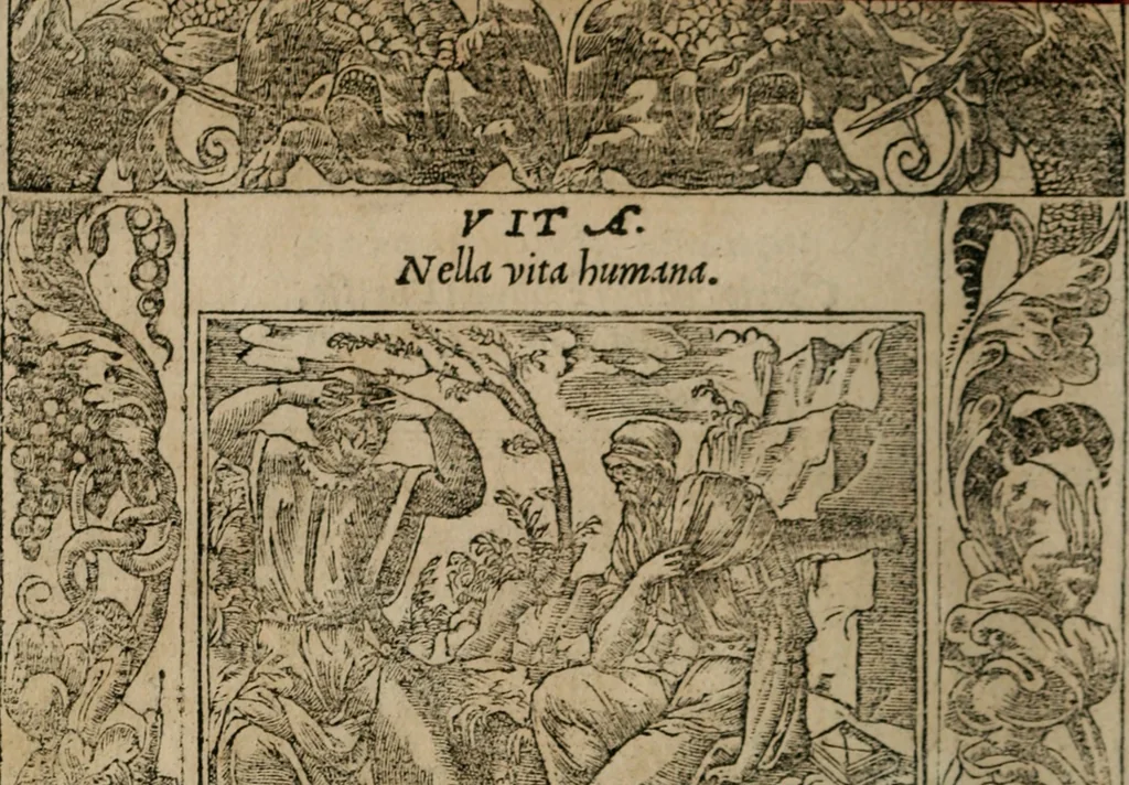 An illustration from Diuerse imprese accommodate a diuerse moralità : con versi che i loro significati dichiarano, 1549, leaf 101