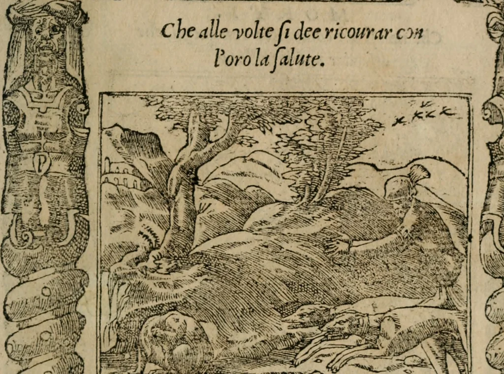 An illustration from Diuerse imprese accommodate a diuerse moralità : con versi che i loro significati dichiarano, 1549, leaf 102