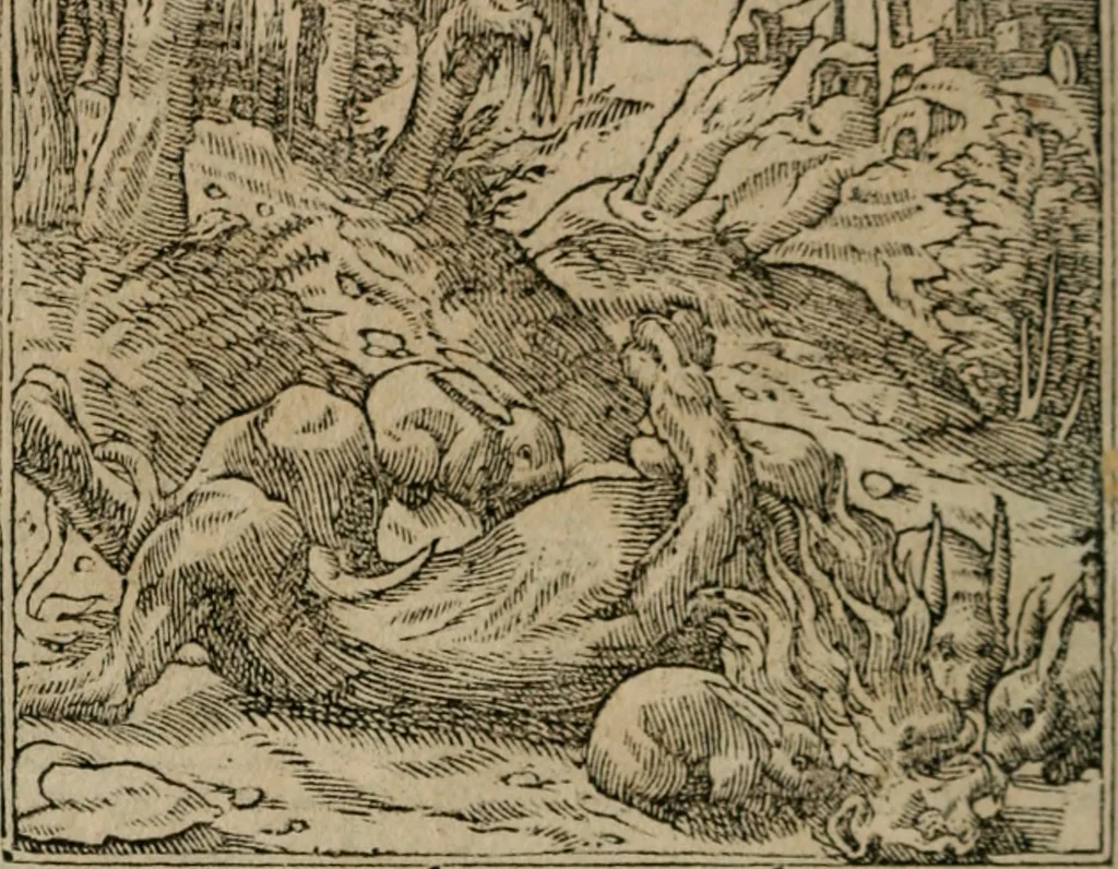 An illustration from Diuerse imprese accommodate a diuerse moralità : con versi che i loro significati dichiarano, 1549, leaf 103