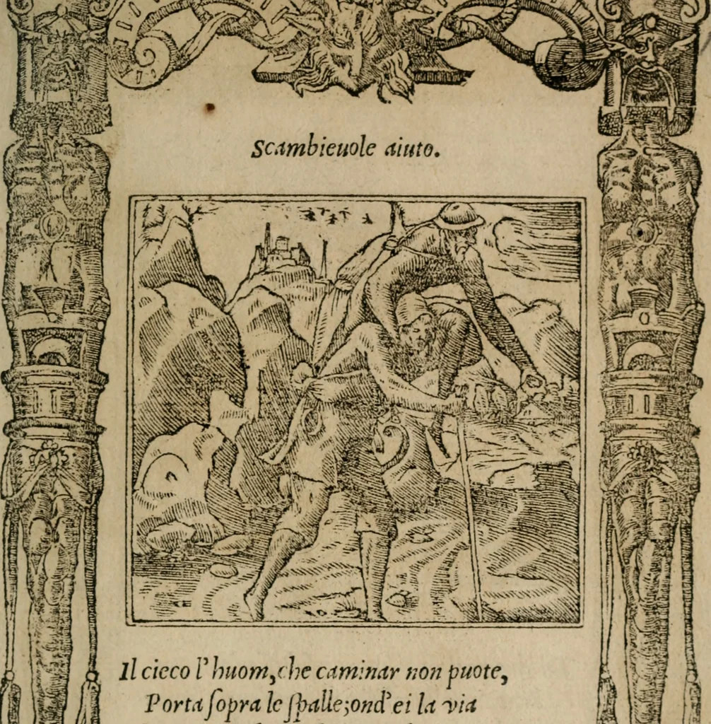An illustration from Diuerse imprese accommodate a diuerse moralità : con versi che i loro significati dichiarano, 1549, leaf 108