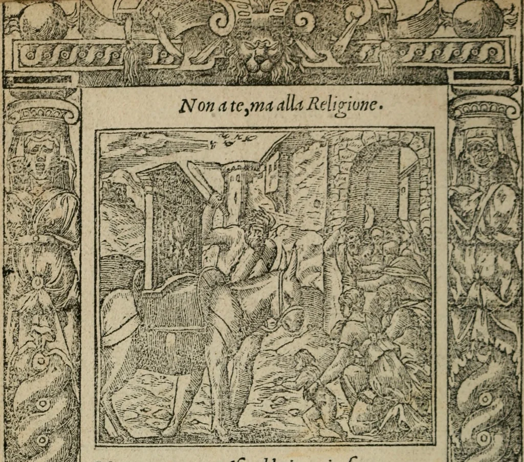 An illustration from Diuerse imprese accommodate a diuerse moralità : con versi che i loro significati dichiarano, 1549, leaf 11