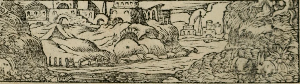 An illustration from Diuerse imprese accommodate a diuerse moralità : con versi che i loro significati dichiarano, 1549, leaf 117