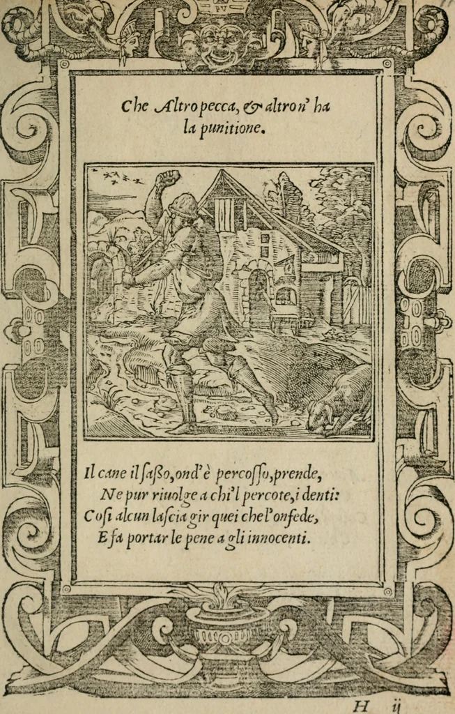 An illustration from Diuerse imprese accommodate a diuerse moralità : con versi che i loro significati dichiarano, 1549, leaf 118