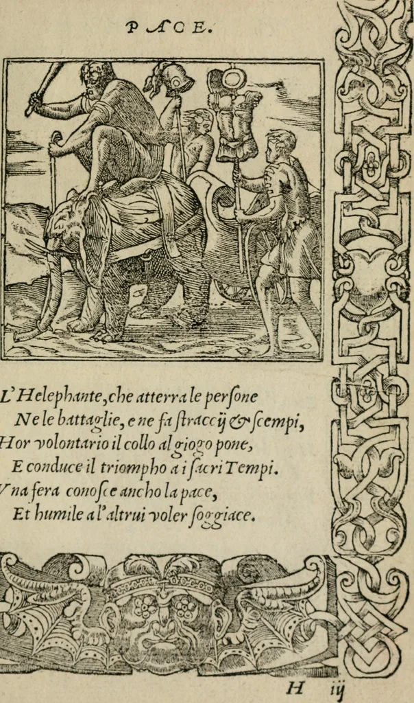 An illustration from Diuerse imprese accommodate a diuerse moralità : con versi che i loro significati dichiarano, 1549, leaf 120