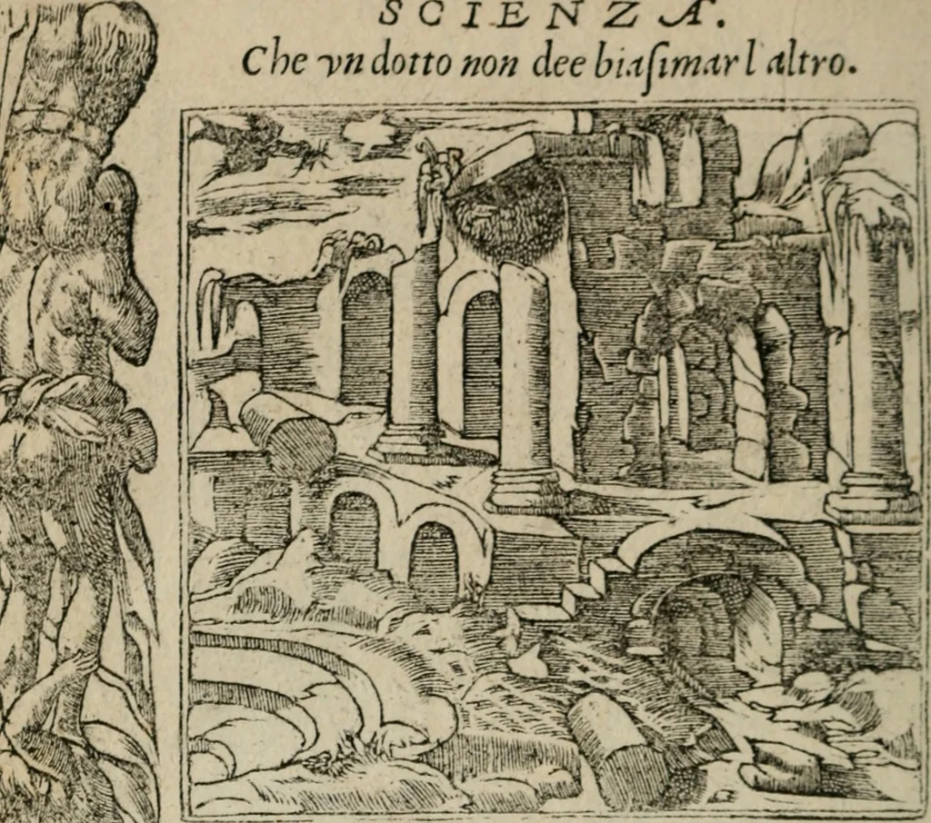 An illustration from Diuerse imprese accommodate a diuerse moralità : con versi che i loro significati dichiarano, 1549, leaf 123