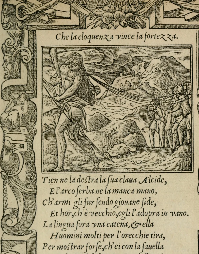 An illustration from Diuerse imprese accommodate a diuerse moralità : con versi che i loro significati dichiarano, 1549, leaf 124