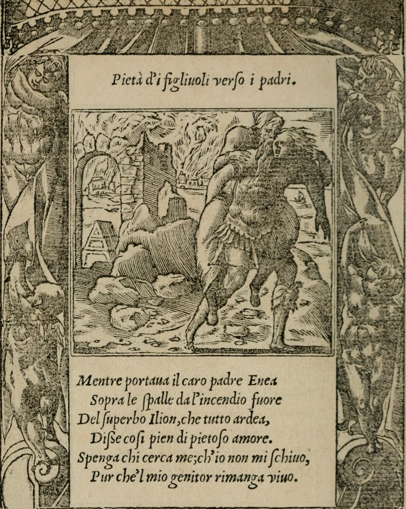 An illustration from Diuerse imprese accommodate a diuerse moralità : con versi che i loro significati dichiarano, 1549, leaf 135