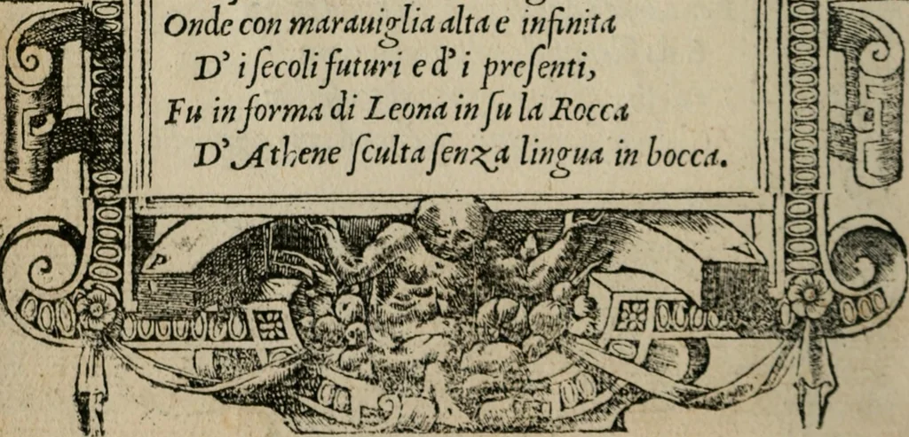 An illustration from Diuerse imprese accommodate a diuerse moralità : con versi che i loro significati dichiarano, 1549, leaf 17