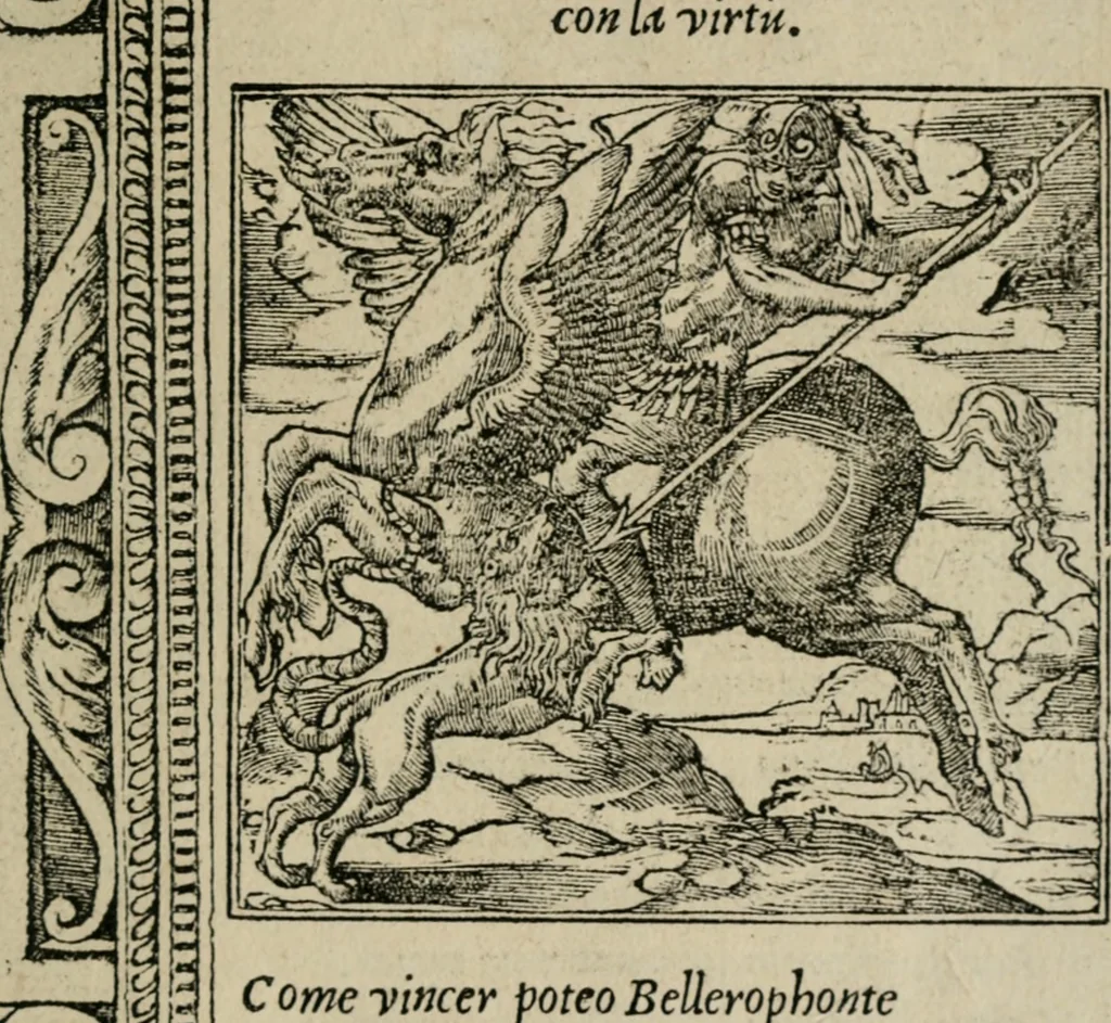 An illustration from Diuerse imprese accommodate a diuerse moralità : con versi che i loro significati dichiarano, 1549, leaf 18