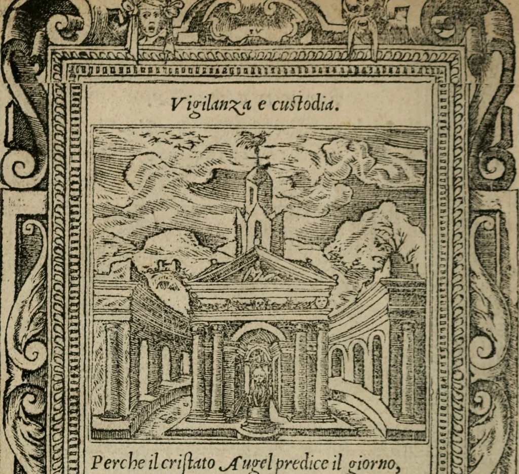 An illustration from Diuerse imprese accommodate a diuerse moralità : con versi che i loro significati dichiarano, 1549, leaf 19