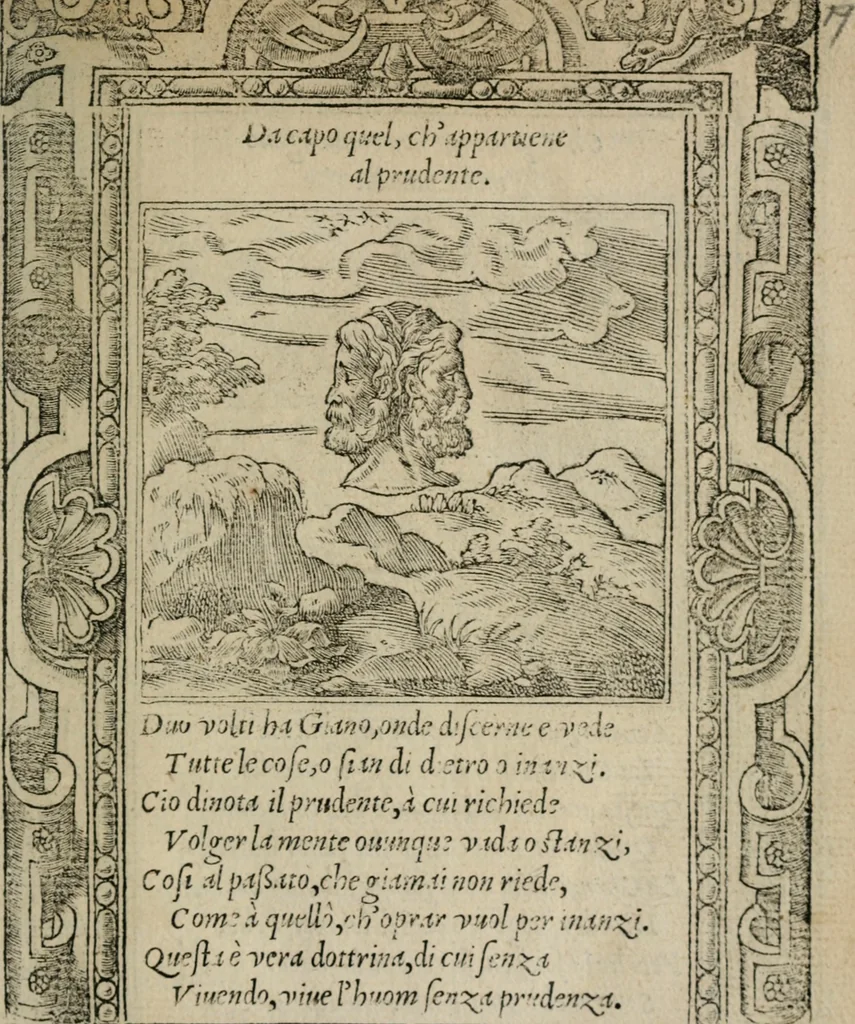 An illustration from Diuerse imprese accommodate a diuerse moralità : con versi che i loro significati dichiarano, 1549, leaf 22