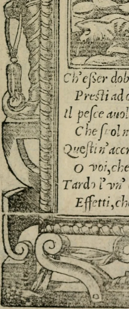 An illustration from Diuerse imprese accommodate a diuerse moralità : con versi che i loro significati dichiarano, 1549, leaf 24
