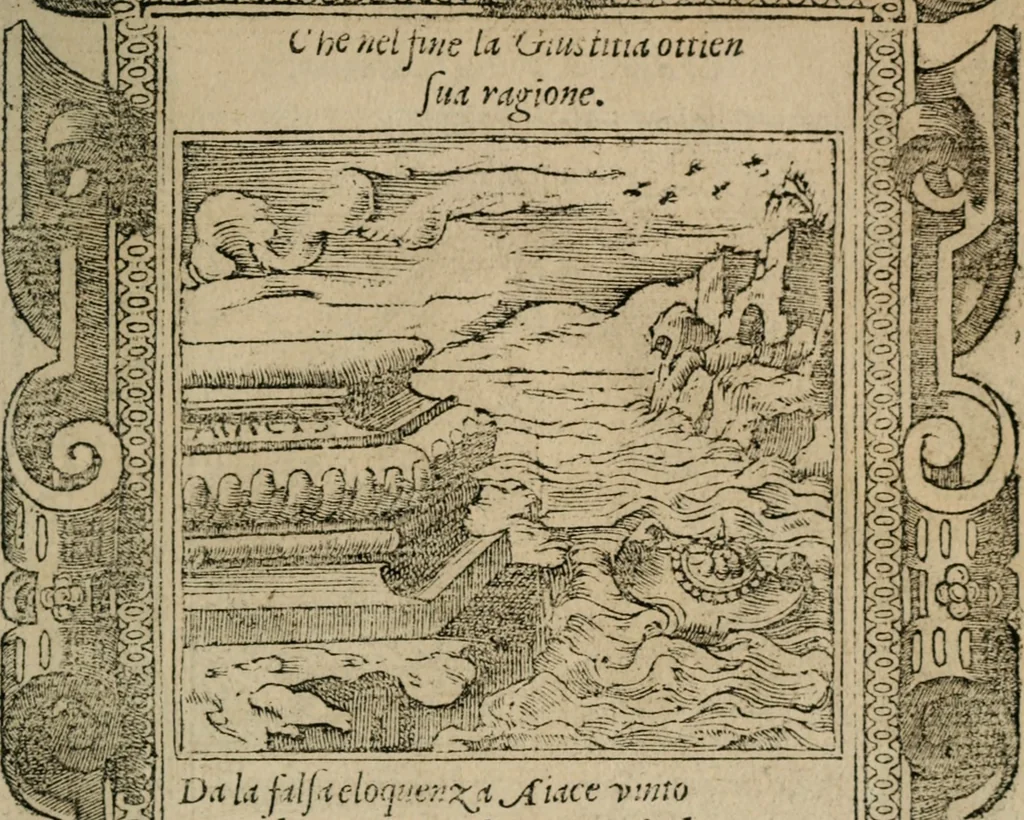 An illustration from Diuerse imprese accommodate a diuerse moralità : con versi che i loro significati dichiarano, 1549, leaf 32