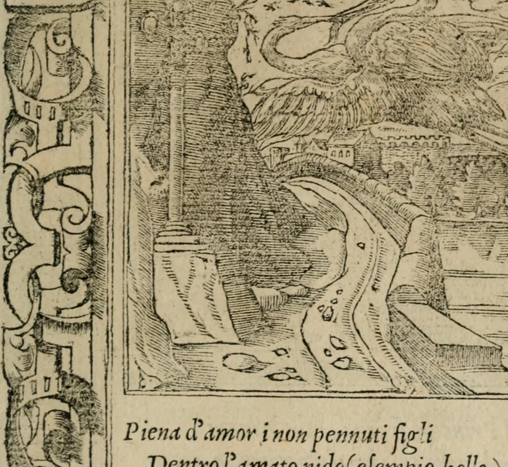 An illustration from Diuerse imprese accommodate a diuerse moralità : con versi che i loro significati dichiarano, 1549, leaf 34