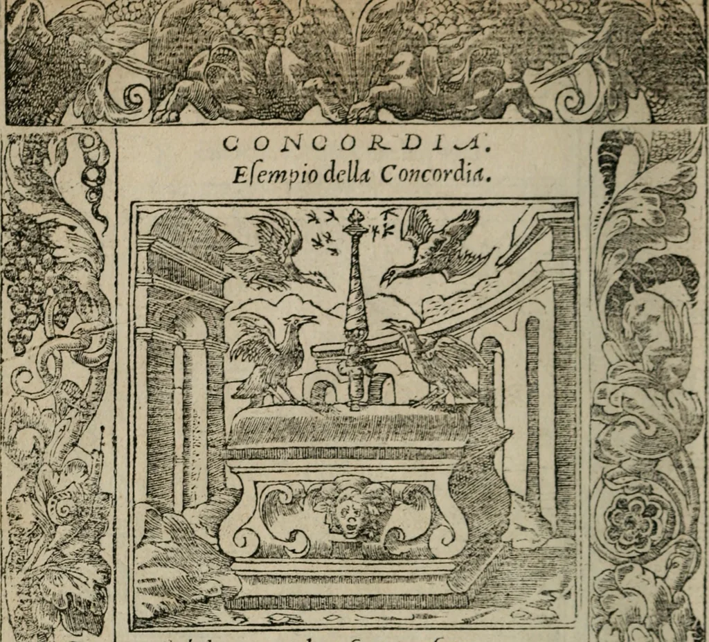 An illustration from Diuerse imprese accommodate a diuerse moralità : con versi che i loro significati dichiarano, 1549, leaf 41