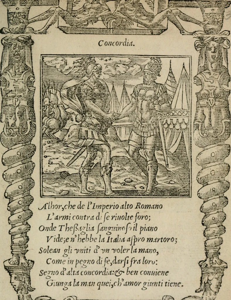 An illustration from Diuerse imprese accommodate a diuerse moralità : con versi che i loro significati dichiarano, 1549, leaf 42