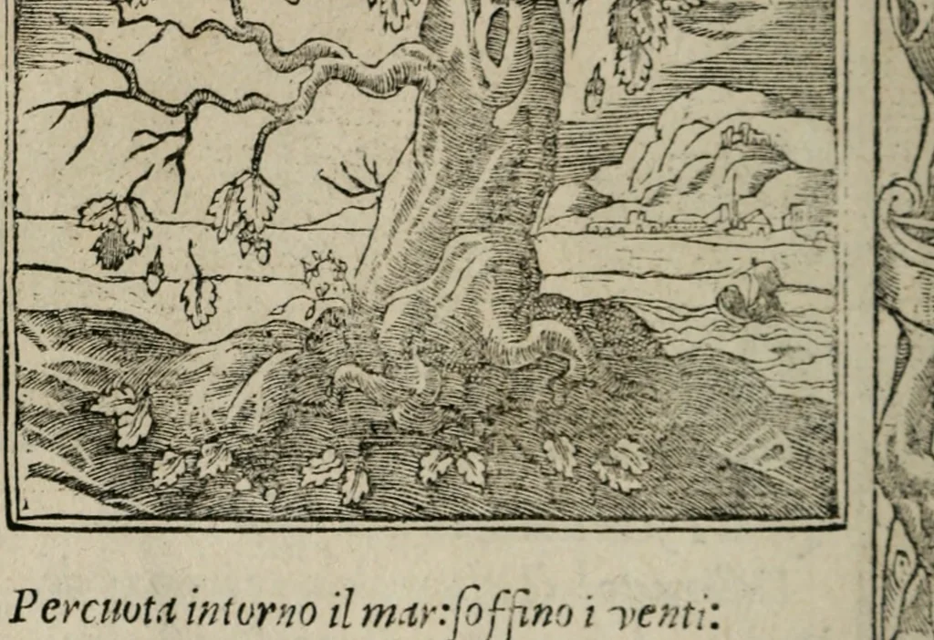 An illustration from Diuerse imprese accommodate a diuerse moralità : con versi che i loro significati dichiarano, 1549, leaf 45