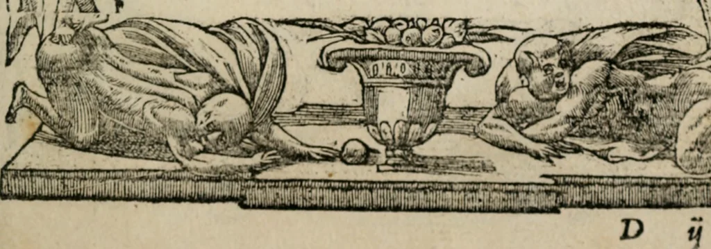 An illustration from Diuerse imprese accommodate a diuerse moralità : con versi che i loro significati dichiarano, 1549, leaf 54