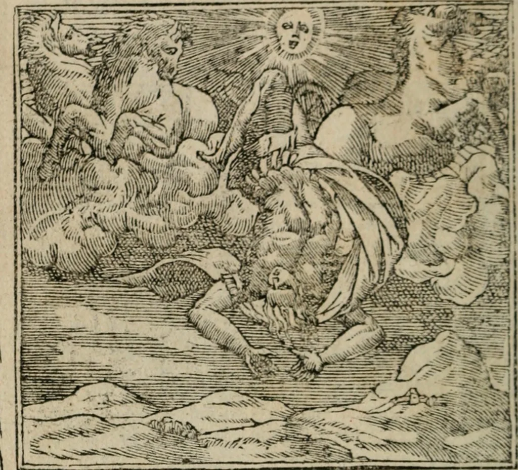 An illustration from Diuerse imprese accommodate a diuerse moralità : con versi che i loro significati dichiarano, 1549, leaf 55