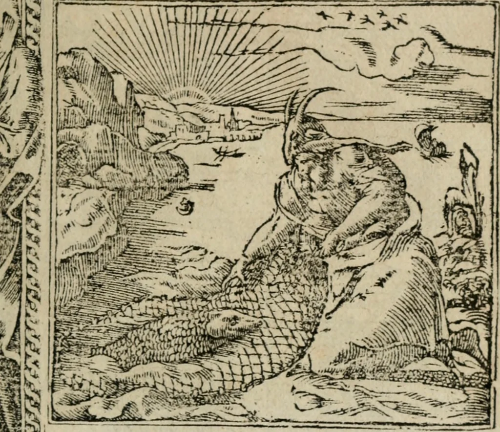 An illustration from Diuerse imprese accommodate a diuerse moralità : con versi che i loro significati dichiarano, 1549, leaf 60