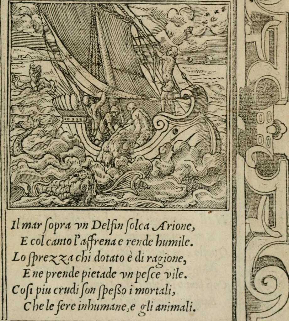 An illustration from Diuerse imprese accommodate a diuerse moralità : con versi che i loro significati dichiarano, 1549, leaf 66