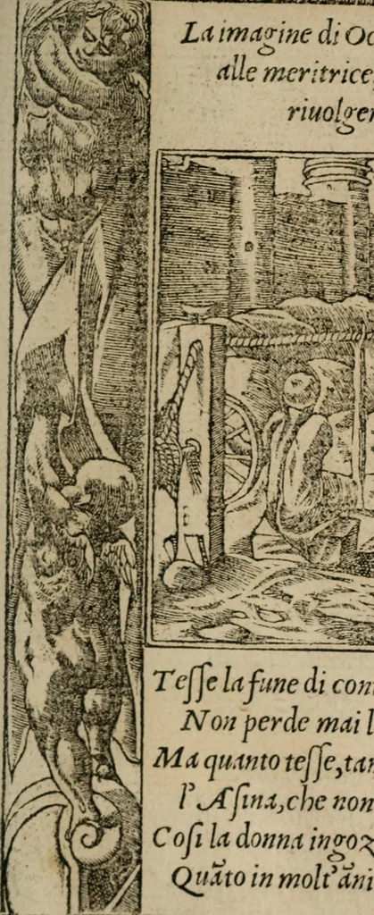 An illustration from Diuerse imprese accommodate a diuerse moralità : con versi che i loro significati dichiarano, 1549, leaf 68