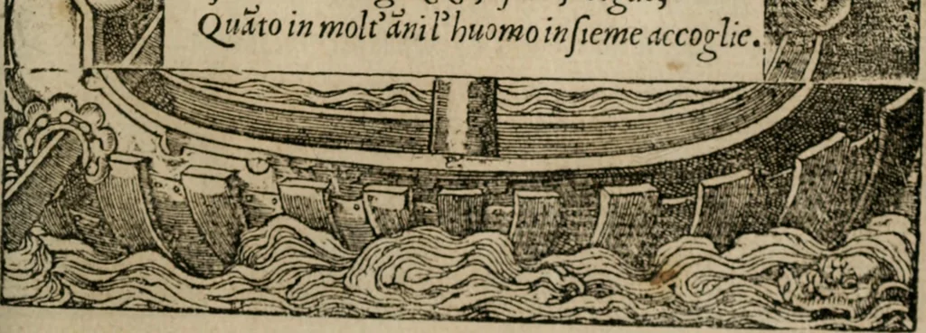 An illustration from Diuerse imprese accommodate a diuerse moralità : con versi che i loro significati dichiarano, 1549, leaf 68