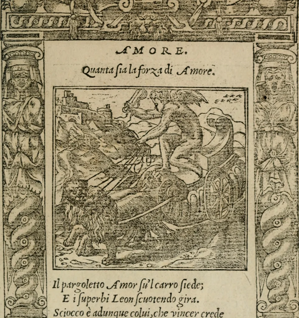 An illustration from Diuerse imprese accommodate a diuerse moralità : con versi che i loro significati dichiarano, 1549, leaf 74