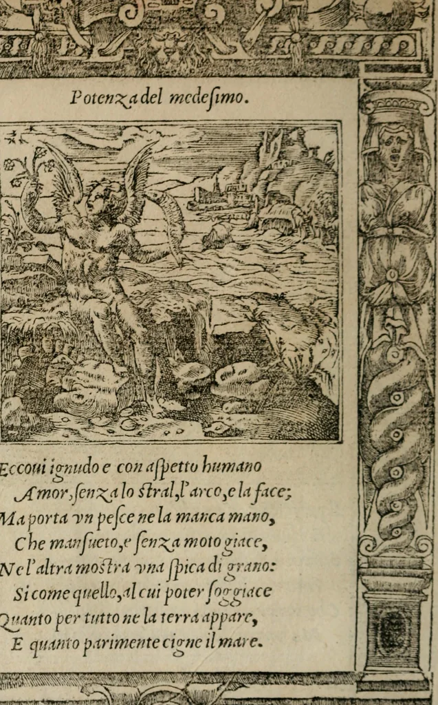 An illustration from Diuerse imprese accommodate a diuerse moralità : con versi che i loro significati dichiarano, 1549, leaf 75