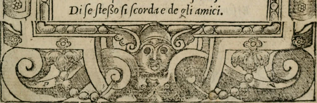 An illustration from Diuerse imprese accommodate a diuerse moralità : con versi che i loro significati dichiarano, 1549, leaf 84
