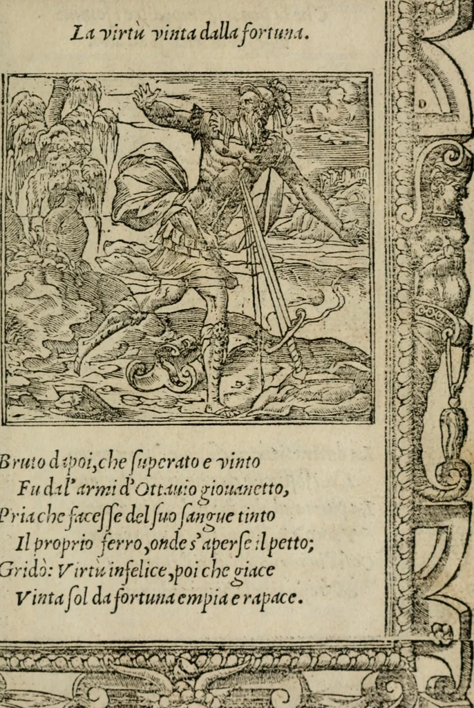 An illustration from Diuerse imprese accommodate a diuerse moralità : con versi che i loro significati dichiarano, 1549, leaf 86