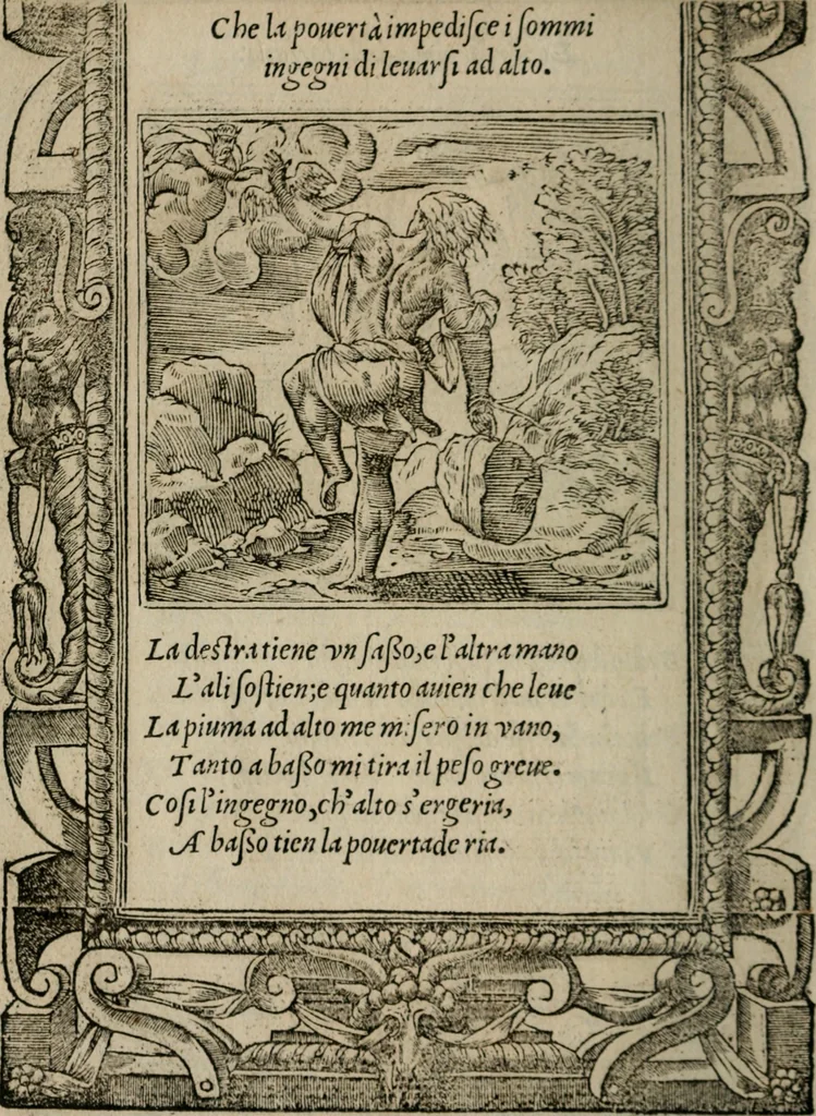 An illustration from Diuerse imprese accommodate a diuerse moralità : con versi che i loro significati dichiarano, 1549, leaf 87