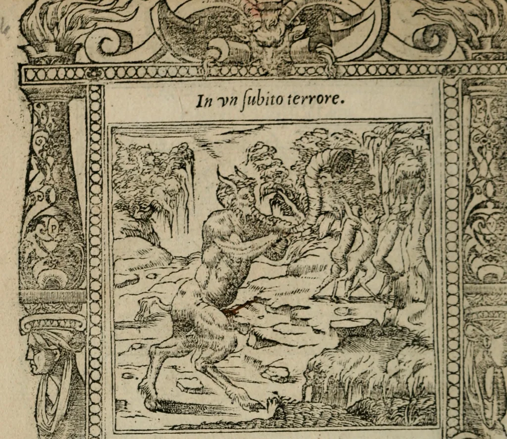 An illustration from Diuerse imprese accommodate a diuerse moralità : con versi che i loro significati dichiarano, 1549, leaf 89