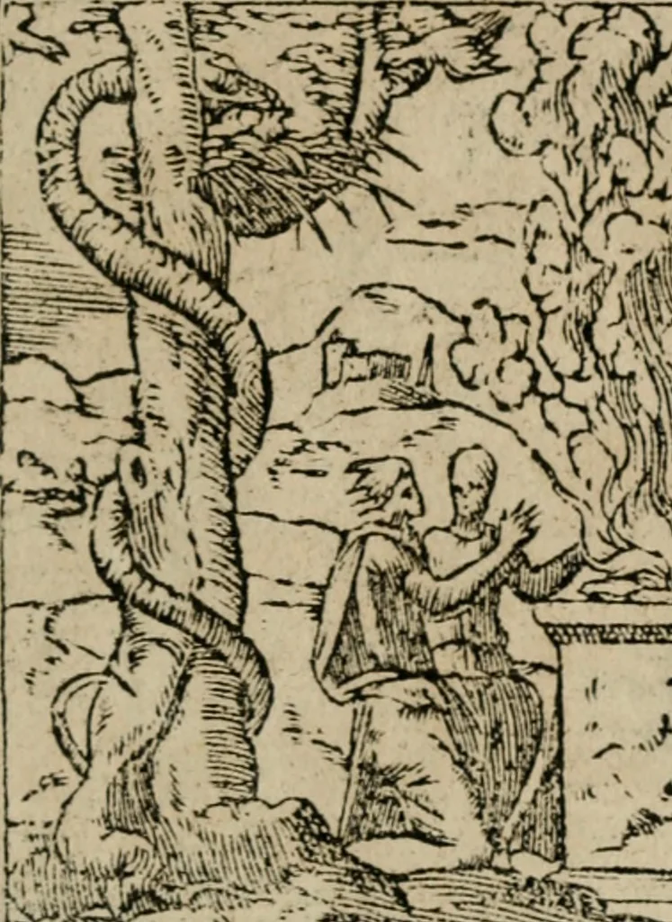 An illustration from Diuerse imprese accommodate a diuerse moralità : con versi che i loro significati dichiarano, 1549, leaf 94
