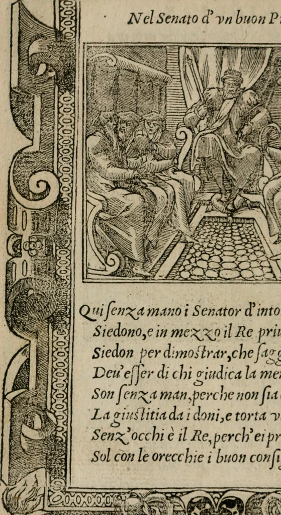 An illustration from Diuerse imprese accommodate a diuerse moralità : con versi che i loro significati dichiarano, 1549, leaf 99