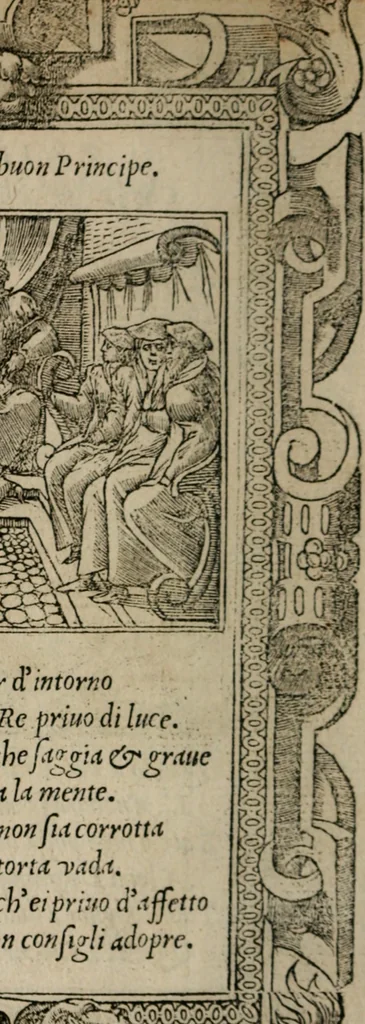 An illustration from Diuerse imprese accommodate a diuerse moralità : con versi che i loro significati dichiarano, 1549, leaf 99
