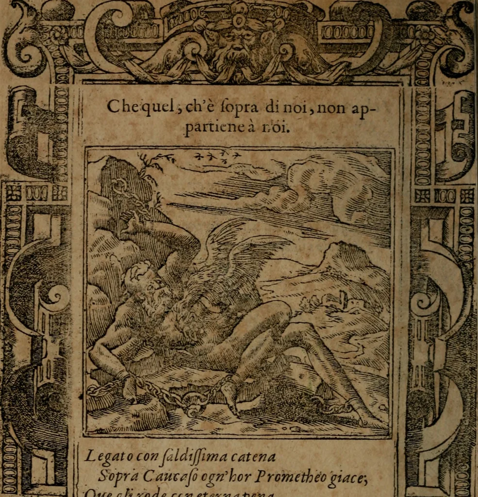 An illustration from Diverse imprese accommodate a diuerse moralità, con versi che i loro significati dichiarano insieme con molte altre nella lingua italiana non piu tradotte, 1564, leaf 103