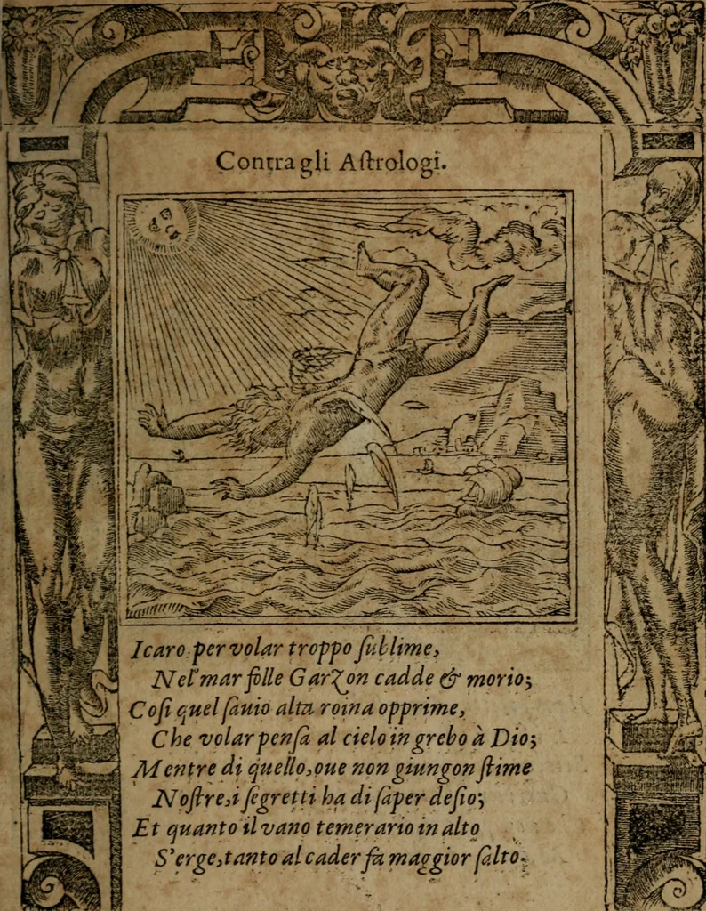 An illustration from Diverse imprese accommodate a diuerse moralità, con versi che i loro significati dichiarano insieme con molte altre nella lingua italiana non piu tradotte, 1564, leaf 104