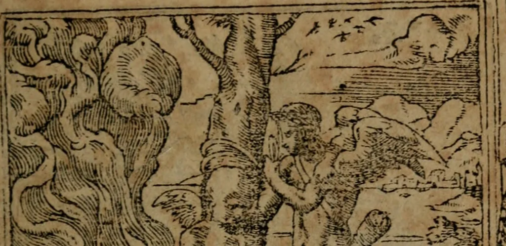 An illustration from Diverse imprese accommodate a diuerse moralità, con versi che i loro significati dichiarano insieme con molte altre nella lingua italiana non piu tradotte, 1564, leaf 110