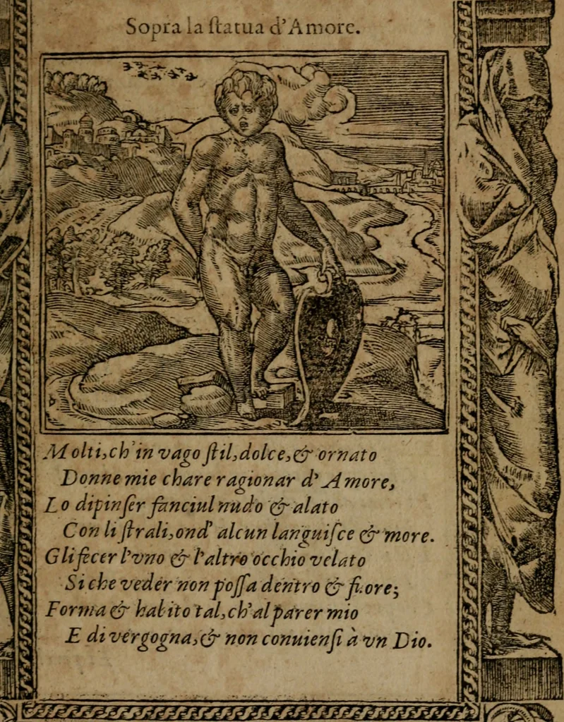 An illustration from Diverse imprese accommodate a diuerse moralità, con versi che i loro significati dichiarano insieme con molte altre nella lingua italiana non piu tradotte, 1564, leaf 112