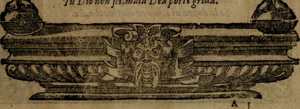 An illustration from Diverse imprese accommodate a diuerse moralità, con versi che i loro significati dichiarano insieme con molte altre nella lingua italiana non piu tradotte, 1564, leaf 12