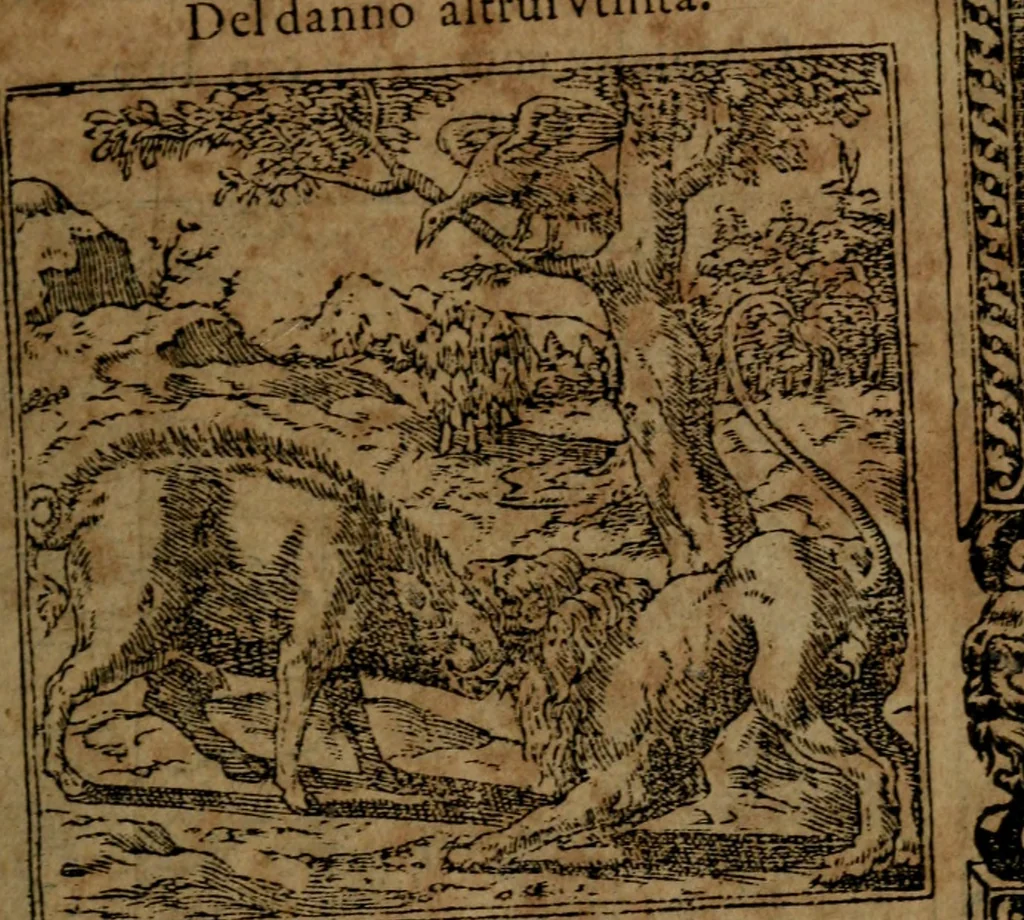 An illustration from Diverse imprese accommodate a diuerse moralità, con versi che i loro significati dichiarano insieme con molte altre nella lingua italiana non piu tradotte, 1564, leaf 126
