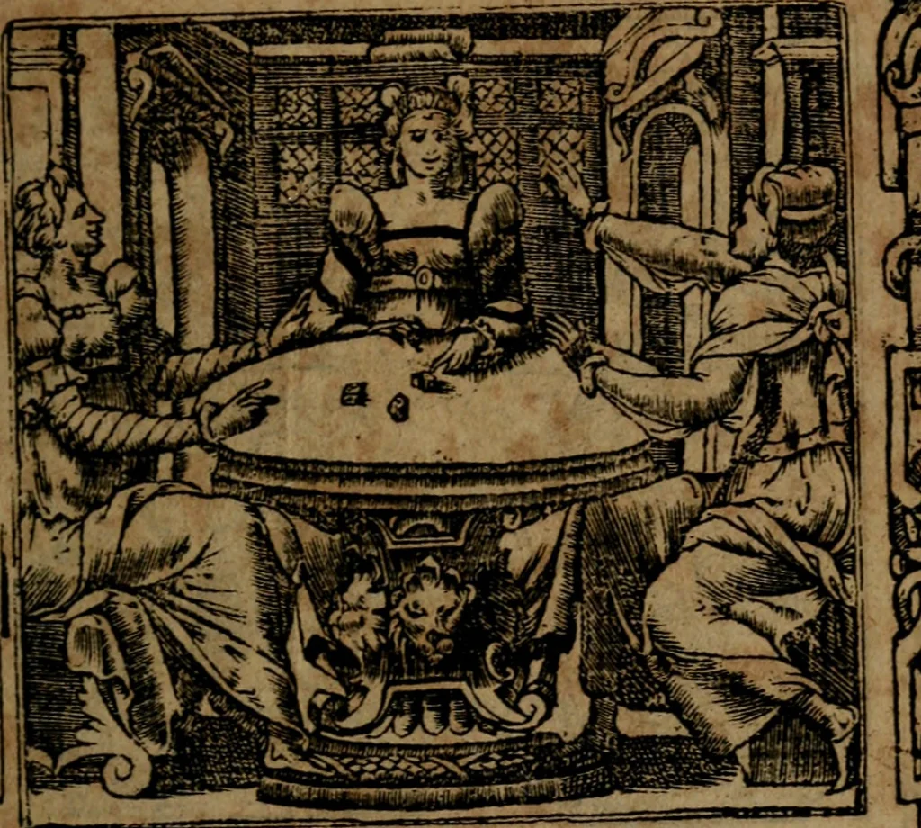 An illustration from Diverse imprese accommodate a diuerse moralità, con versi che i loro significati dichiarano insieme con molte altre nella lingua italiana non piu tradotte, 1564, leaf 130