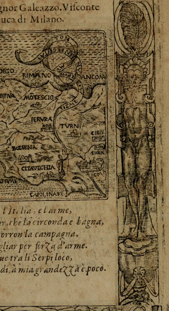 An illustration from Diverse imprese accommodate a diuerse moralità, con versi che i loro significati dichiarano insieme con molte altre nella lingua italiana non piu tradotte, 1564, leaf 134