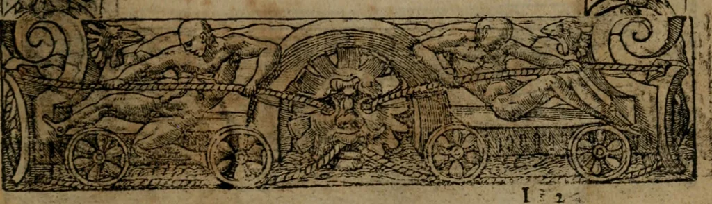 An illustration from Diverse imprese accommodate a diuerse moralità, con versi che i loro significati dichiarano insieme con molte altre nella lingua italiana non piu tradotte, 1564, leaf 134