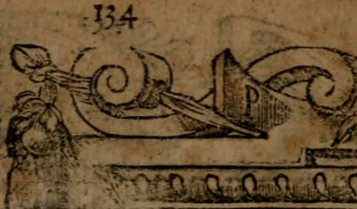 An illustration from Diverse imprese accommodate a diuerse moralità, con versi che i loro significati dichiarano insieme con molte altre nella lingua italiana non piu tradotte, 1564, leaf 137