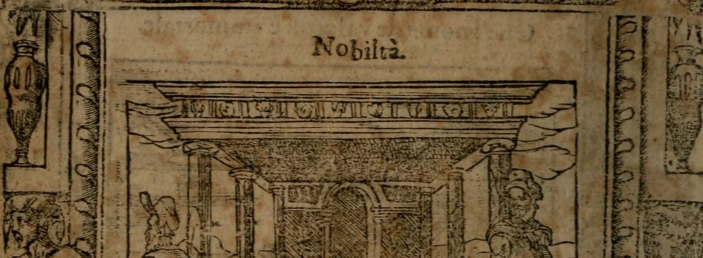 An illustration from Diverse imprese accommodate a diuerse moralità, con versi che i loro significati dichiarano insieme con molte altre nella lingua italiana non piu tradotte, 1564, leaf 137