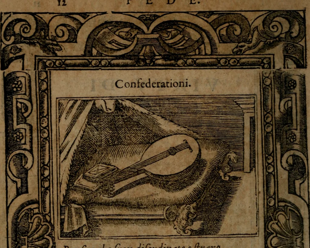 An illustration from Diverse imprese accommodate a diuerse moralità, con versi che i loro significati dichiarano insieme con molte altre nella lingua italiana non piu tradotte, 1564, leaf 15
