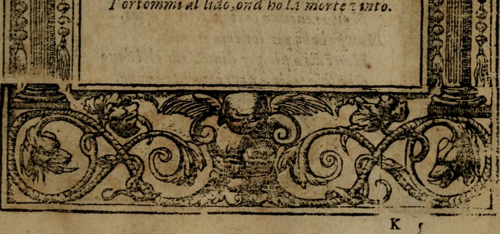 An illustration from Diverse imprese accommodate a diuerse moralità, con versi che i loro significati dichiarano insieme con molte altre nella lingua italiana non piu tradotte, 1564, leaf 156