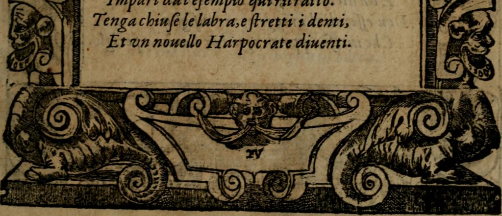 An illustration from Diverse imprese accommodate a diuerse moralità, con versi che i loro significati dichiarano insieme con molte altre nella lingua italiana non piu tradotte, 1564, leaf 16